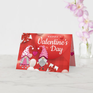 Tarjeta Gnome el día de San Valentín