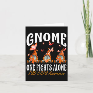Tarjeta Gnome One Lucha Solo Concienciación De Rsd Crps