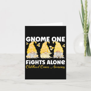 Tarjeta Gnome One lucha solo contra el cáncer infantil de 