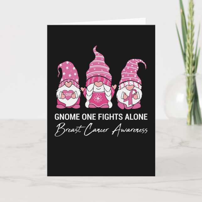 Tarjeta Gnome One solo lucha contra el cáncer de mama (Anverso)