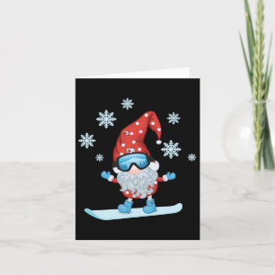 Tarjeta Gnome Snowboarding
