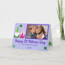 Tarjeta Gnome Toss St. Patrick's Day