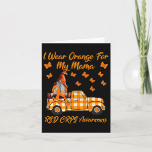 Tarjeta Gnomes Que Llevo Naranja Para Mis Crps De Mamá