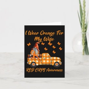 Tarjeta Gnomes Que Uso Naranja Para Mi Esposa Rsd Crps Awa