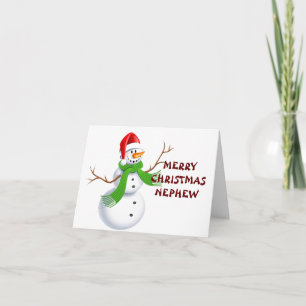 TARJETA GNOMO DE NAVIDAD DEL SOBRINO