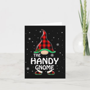 Tarjeta Gnomo práctico de cuadros de Búfalo, familia coinc