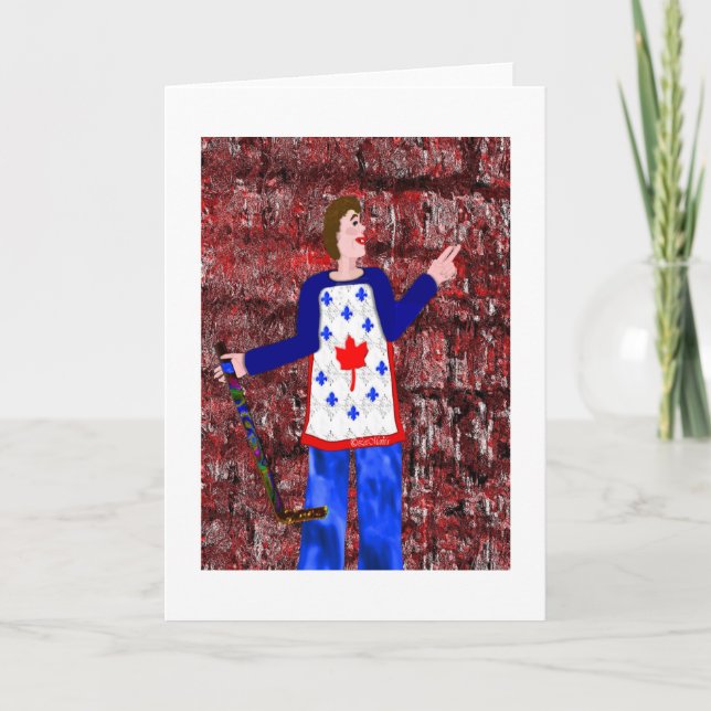 Tarjeta Go Habs Go LeeMarie's Creative Design (Anverso)