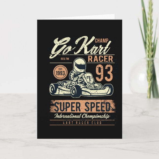 Tarjeta Go Kart (Anverso)