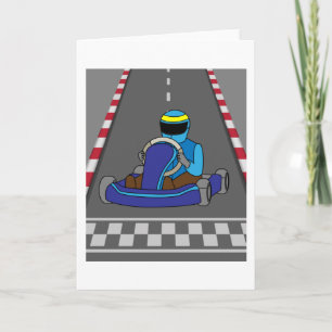 Tarjeta Go-Kart Carreras Kart Race Kartor