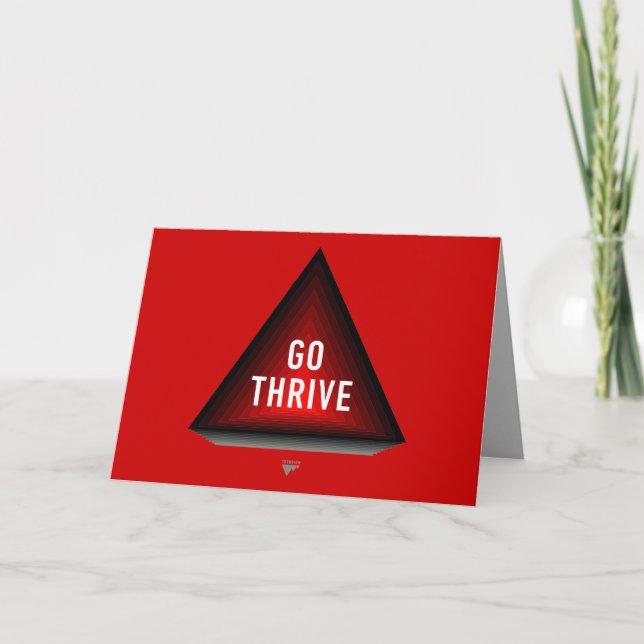 Tarjeta GO THRIVE & INSPIRE - Trendium Authenant (Anverso)