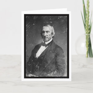 Tarjeta Gobernador J. McDowell Daguerreotype 1854 de