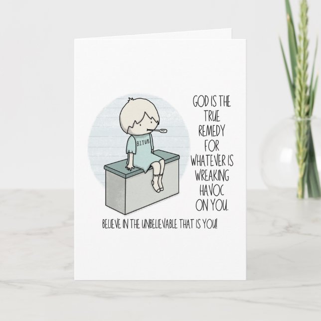 Tarjeta God is the Remedy (Anverso)