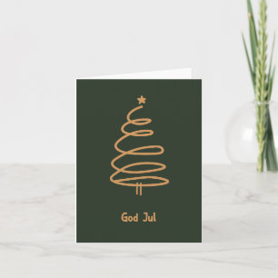 Tarjeta God Jul, Navidades noruegos