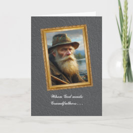 Tarjeta God threw away the Grandfather mold