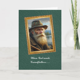 Tarjeta God threw away the Grandfather mold