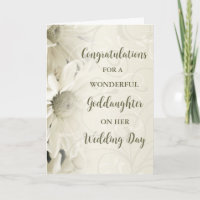 Goddaughter Wedding Day Congratulations