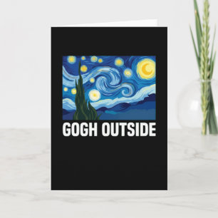 Tarjeta Gogh Amante Exterior Naturaleza Inspiradora Estrel