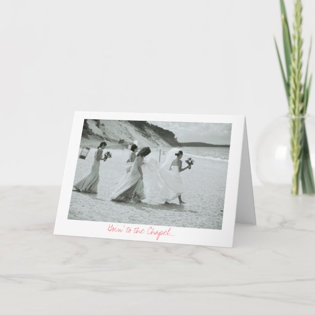 Tarjeta Goin a la capilla (Anverso)