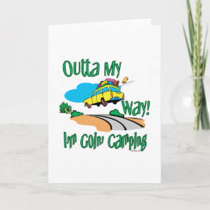 Tarjeta Going Camping