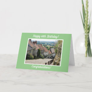 Tarjeta Gold Hill, Shaftesbury, Dorset, Inglaterra