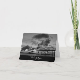Tarjeta Golden Arthur Ravenel Pano Grayscale Pensando En U