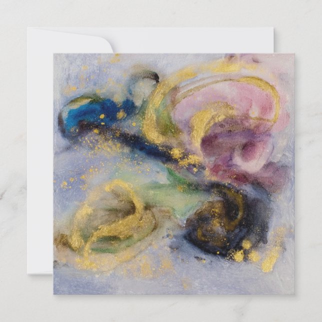 Tarjeta Golden blush dream (Anverso)