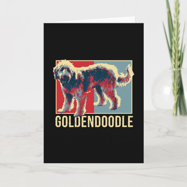 Tarjeta Golden Doodle (Anverso)