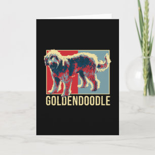 Tarjeta Golden Doodle