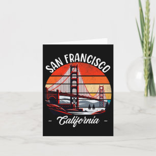 Tarjeta Golden Gate Bridge San Francisco California Usa Go