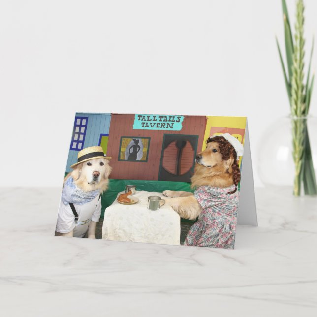 Tarjeta Golden Pioneer Birthday (Anverso)