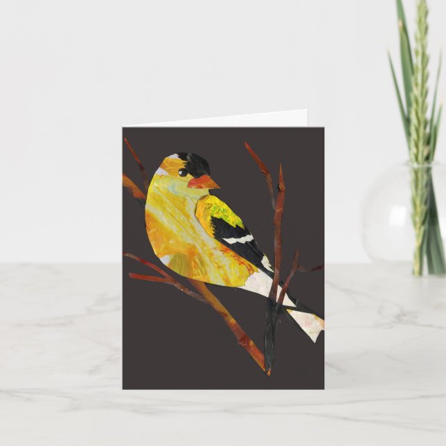 Tarjeta Goldfinch (Anverso)