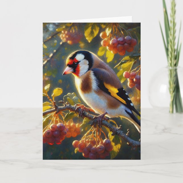 Tarjeta Goldfinch 2 (Anverso)