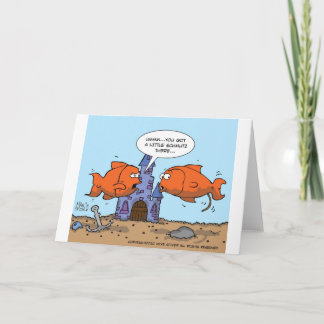 Tarjeta Goldfish dos--Amistad