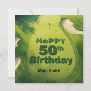 Tarjeta Golf cumple 50 años en el campo de golf