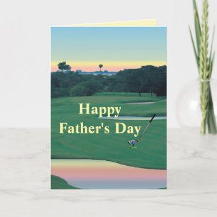 Tarjeta GOLF - Feliz Día del Padre Golf