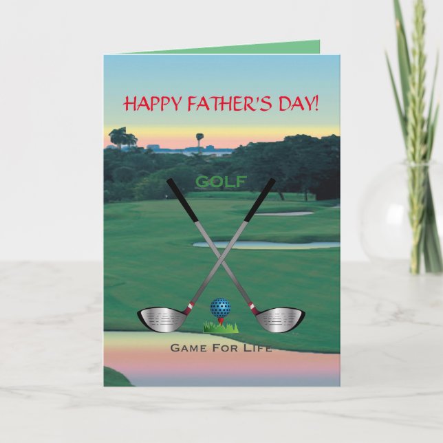 Tarjeta GOLF - "Juego por la vida" retirado (Anverso)