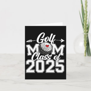 Tarjeta Golf Mom Cl De 2025 Graduación Mamáes De Fanáticos