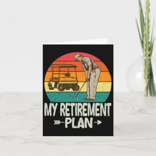 Tarjeta Golf Retirement Plan Golf Shirt Funny 2026 Golf Re