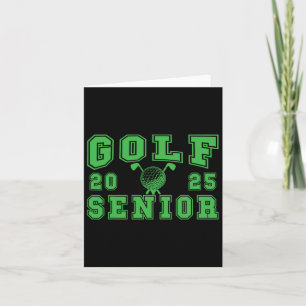 Tarjeta Golf Senior Night Senior 2025 Graduación 32