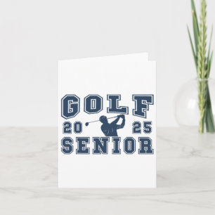 Tarjeta Golf Senior Night Senior 2025 Graduación 61