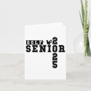 Tarjeta Golf Senior Night Senior Senior 2025 Graduación 57