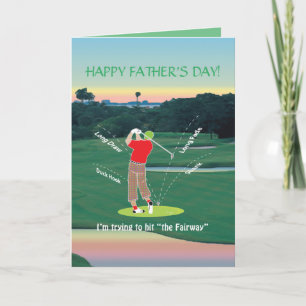 Tarjeta GOLF - Tratando de llegar a "la autopista"