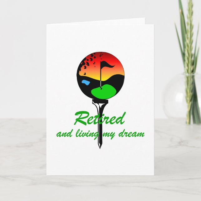 Tarjeta Golf y jubilación (Anverso)