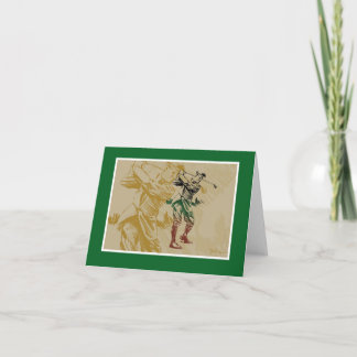 Tarjeta Golfista del caballero