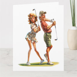 Tarjeta Golfistas Mayores Sensacionales