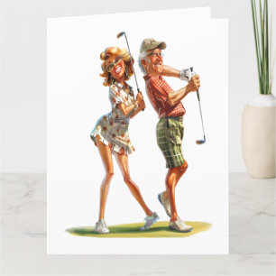 Tarjeta Golfistas Mayores Sensacionales