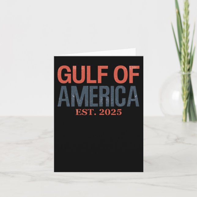 Tarjeta Golfo De América Este 2025 (Anverso)