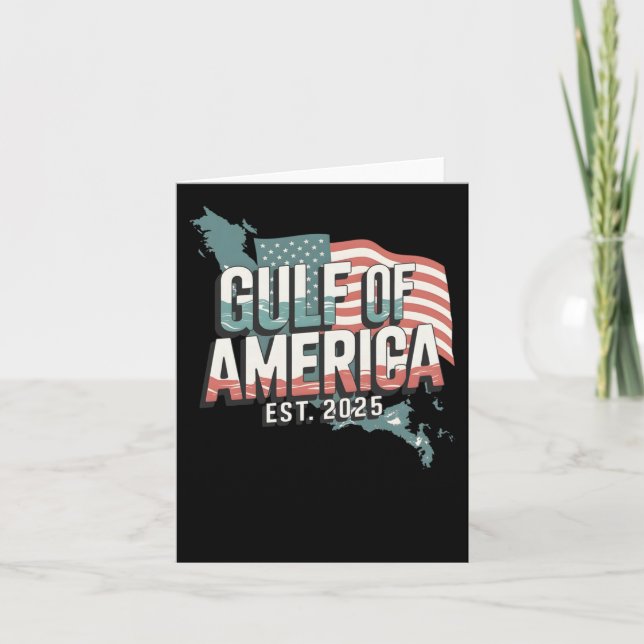 Tarjeta Golfo De América Este 2025 1 (Anverso)