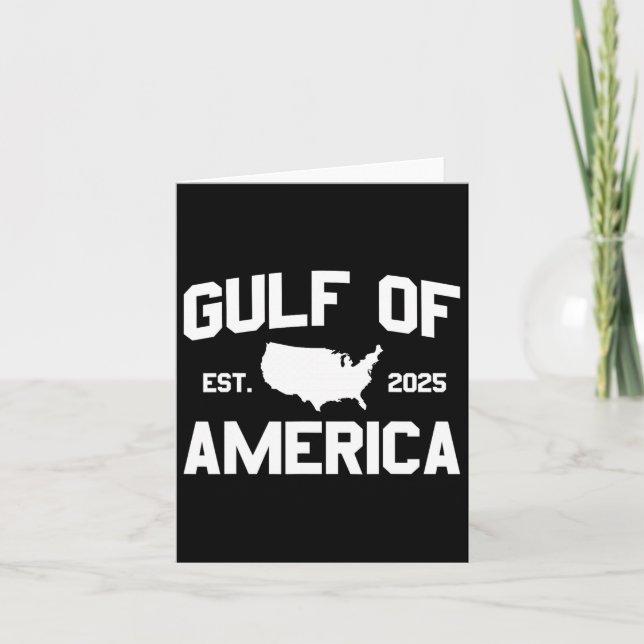 Tarjeta Golfo De Ee.Uu. Est 2025 Golfo De Ee. Uu. (Anverso)