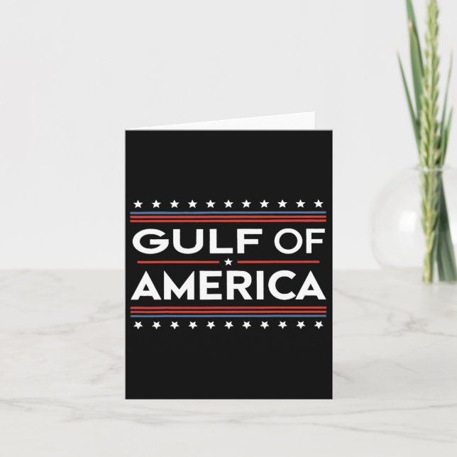 Tarjeta Golfo De Estados Unidos (Anverso)